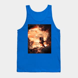 Cloud shark Tank Top